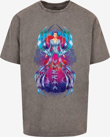 ABSOLUTE CULT Shirt 'Aquaman - Mera Dress' in Grijs: voorkant