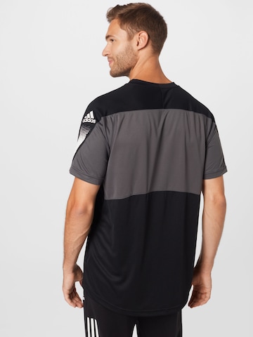 T-Shirt fonctionnel 'Seaso' ADIDAS SPORTSWEAR en noir