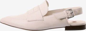 Högl Ballet Flats with Strap 'Pam' in White: front