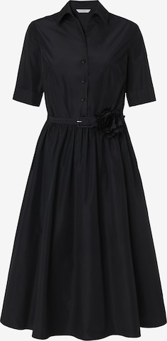 TATUUMKošulja haljina 'SATIDA' - crna boja: prednji dio