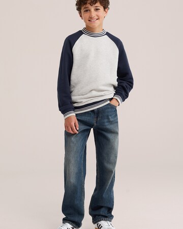 WE Fashion - Sweatshirt em cinzento