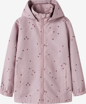 NAME IT Between-season jacket in Purple: front
