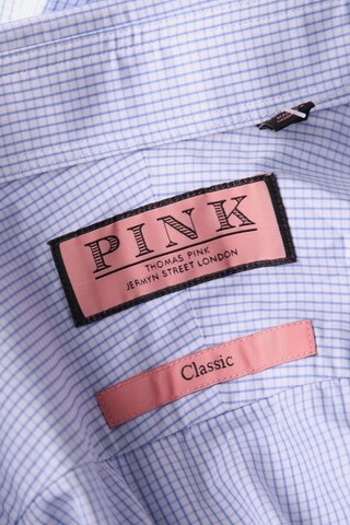 Thomas Pink Button Up Shirt in L in White