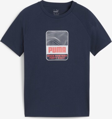 T-Shirt fonctionnel 'Active Sports' PUMA en bleu : devant