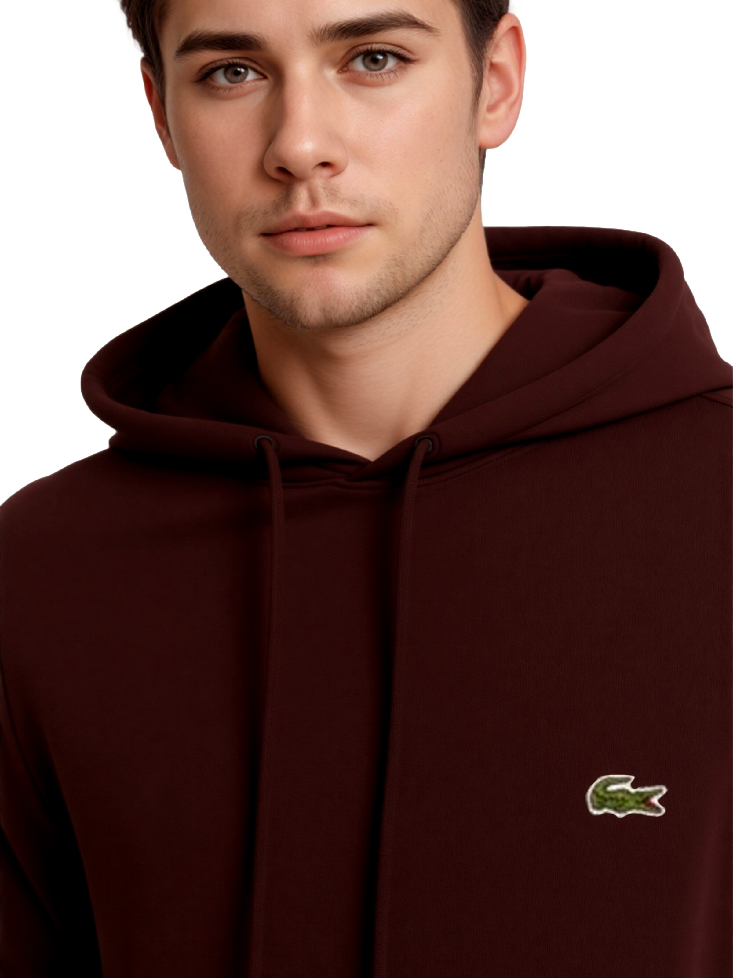 Sweat-shirt LACOSTE en marron