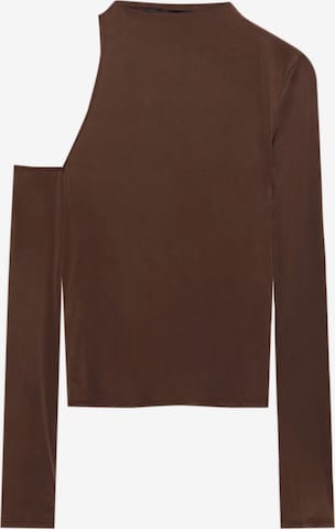 Pull&Bear Shirts i brun: forside