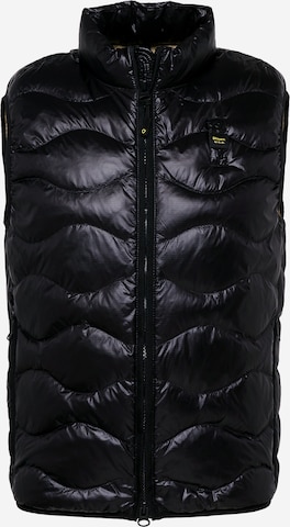 Gilet Blauer.USA en noir : devant