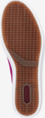 Rieker Sneakers 'L59L1' in Pink