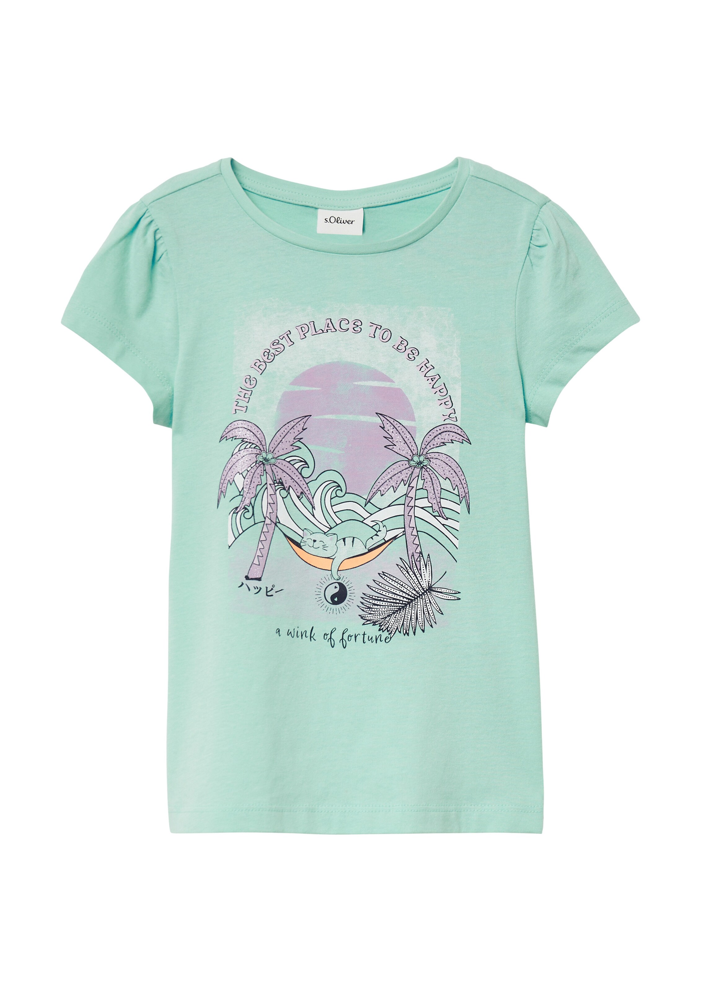 s.Oliver T-Shirt in Blau: Vorderseite