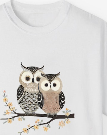 T-shirt oversize GORHEY en blanc : devant