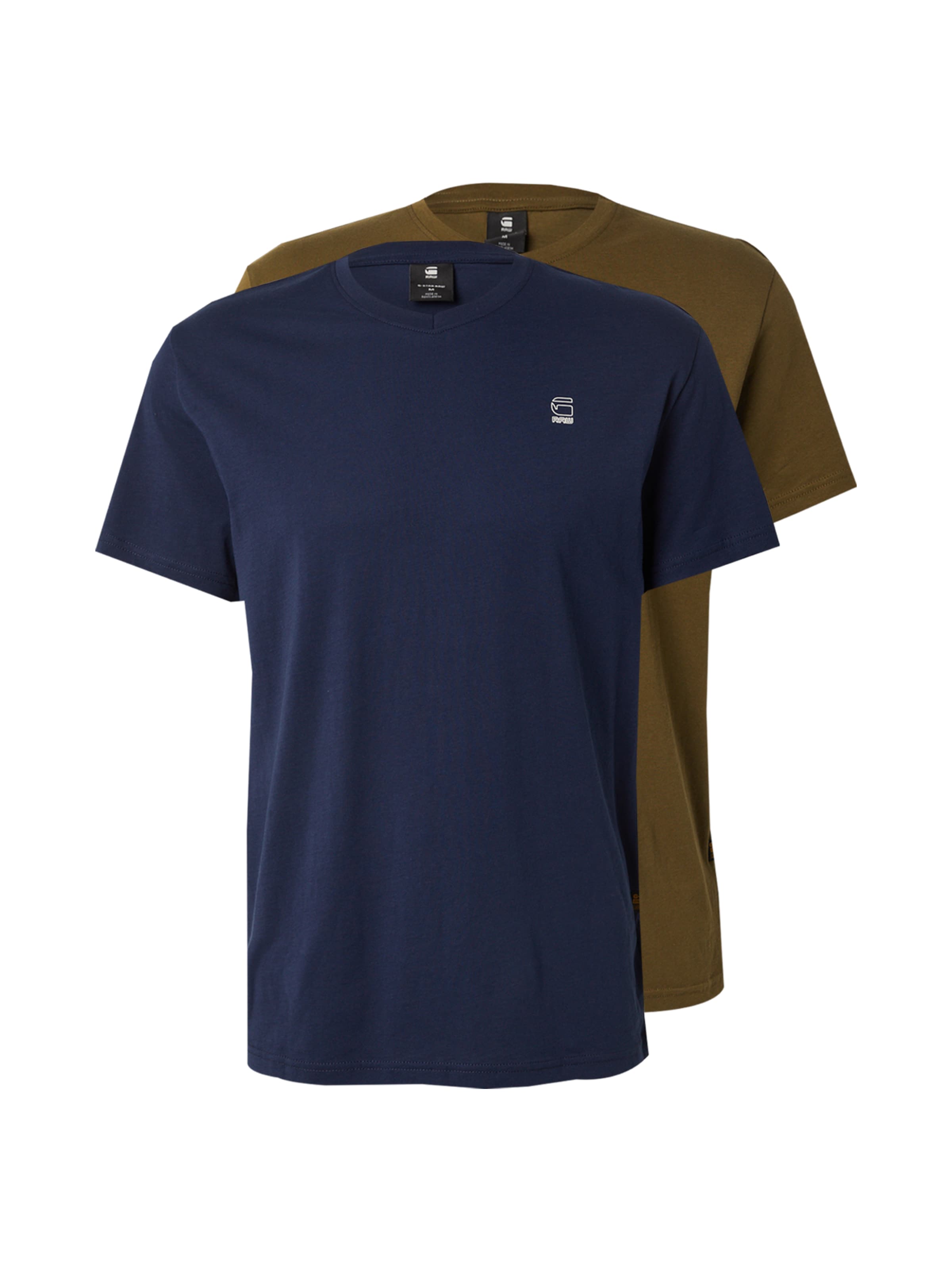 G-STAR Shirt in Blauw: voorkant
