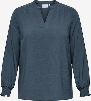 ONLY Carmakoma - Blusa 'CARMETTA' en azul: frente