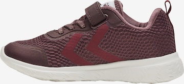 Baskets Hummel en marron : devant