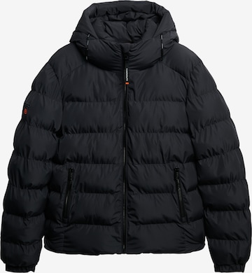 Veste d’hiver Superdry en noir : devant