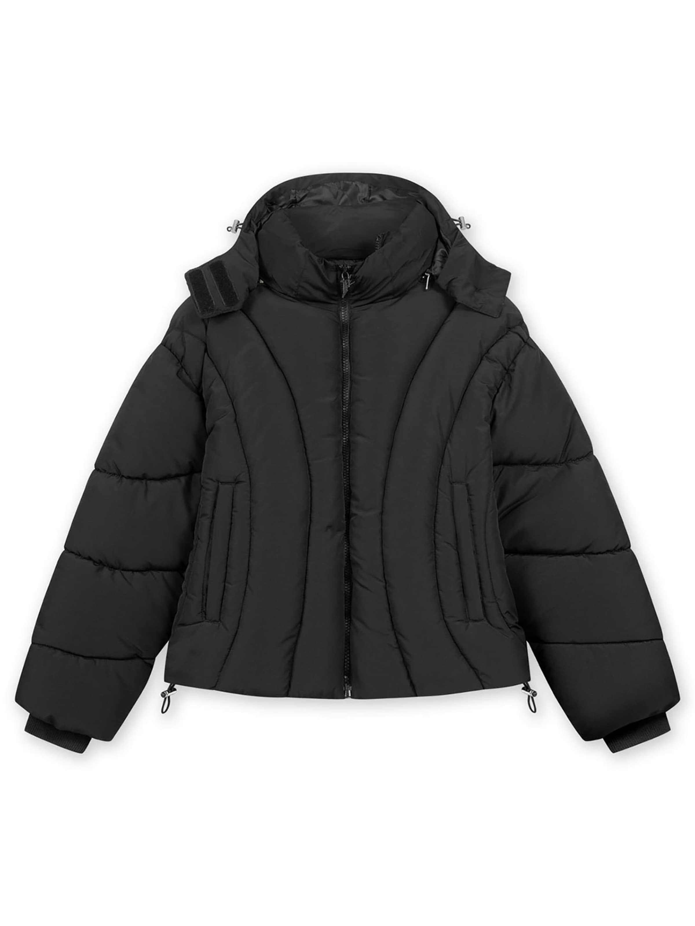 FAVELA Winter Jacket 'FAVELA' in Black: front