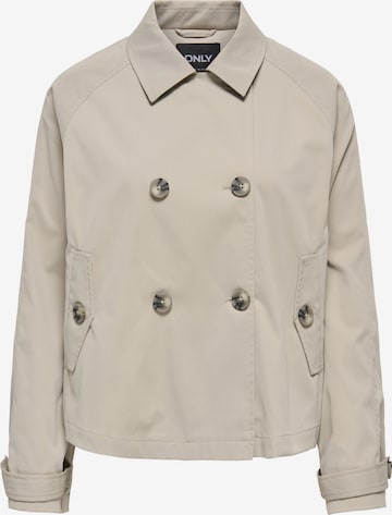 Manteau mi-saison 'ONLJuliane' ONLY en gris : devant