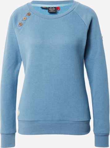 Ragwear Sweatshirt 'DARIA' in Blue: front