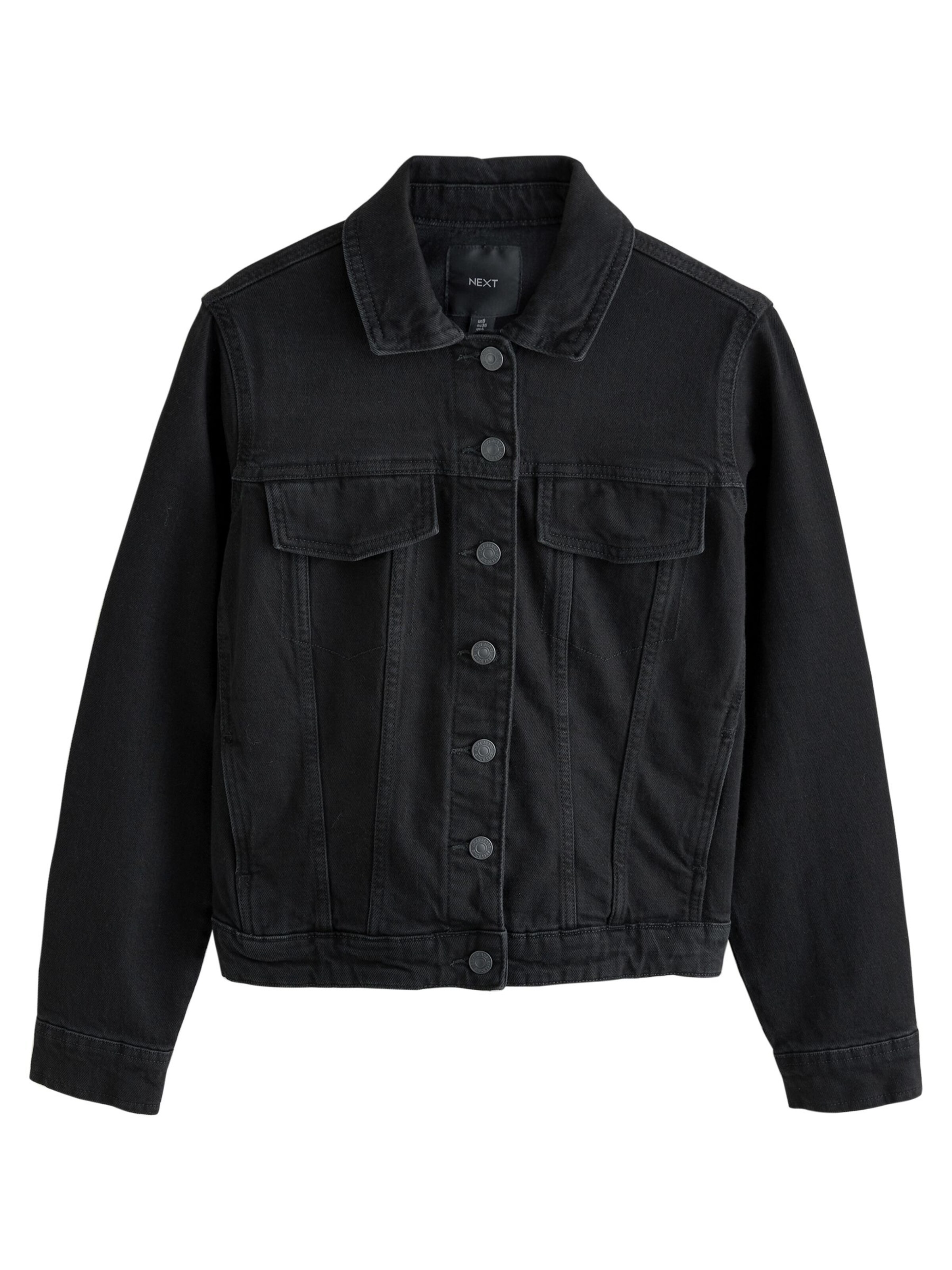 Next Φθινοπωρινό και ανοιξιάτικο μπουφάν σε μαύρο: μπροστά