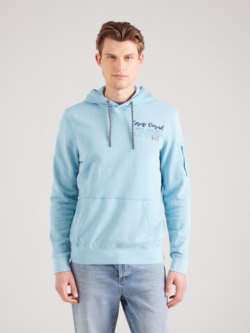 CAMP DAVID Sweatshirt in Blue