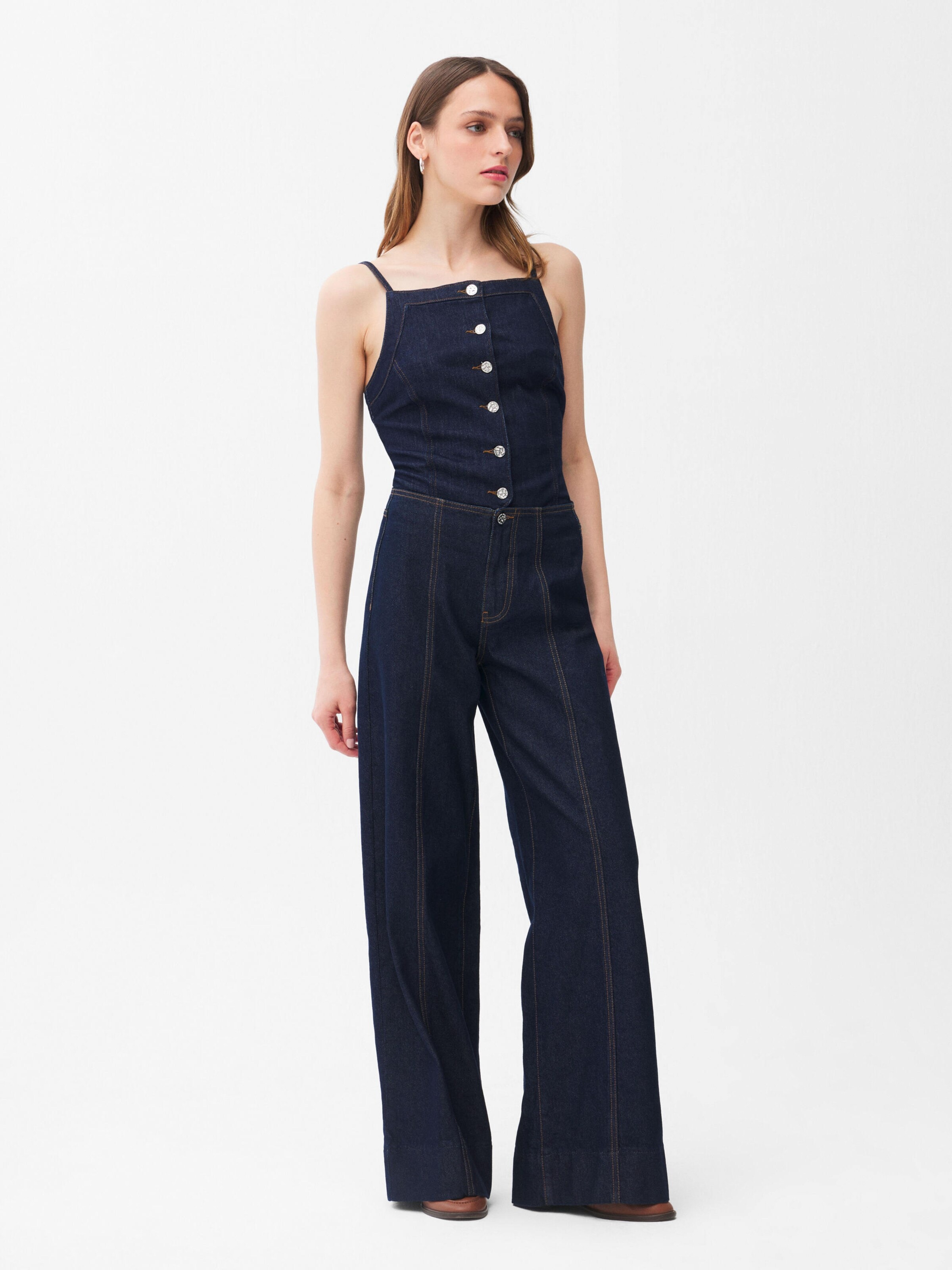 adl Wide leg Jeans in Blauw