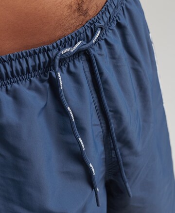 Shorts de bain Superdry en bleu