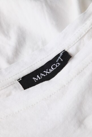 MAX&Co. T-Shirt M in Weiß