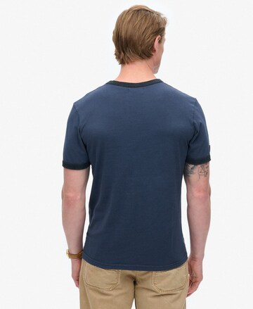 T-Shirt Superdry en bleu