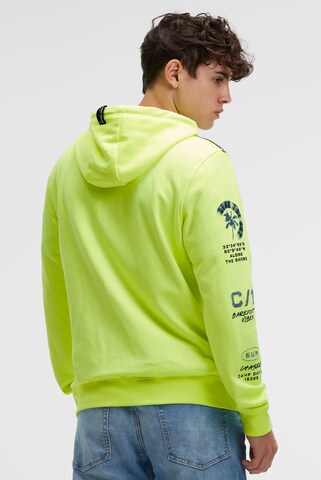 CAMP DAVID Zip-Up Hoodie in Green