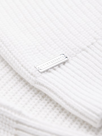 Ombre Sweater in White