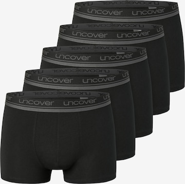 Sous-vêtements longs 'Cotton' uncover by SCHIESSER en noir : devant
