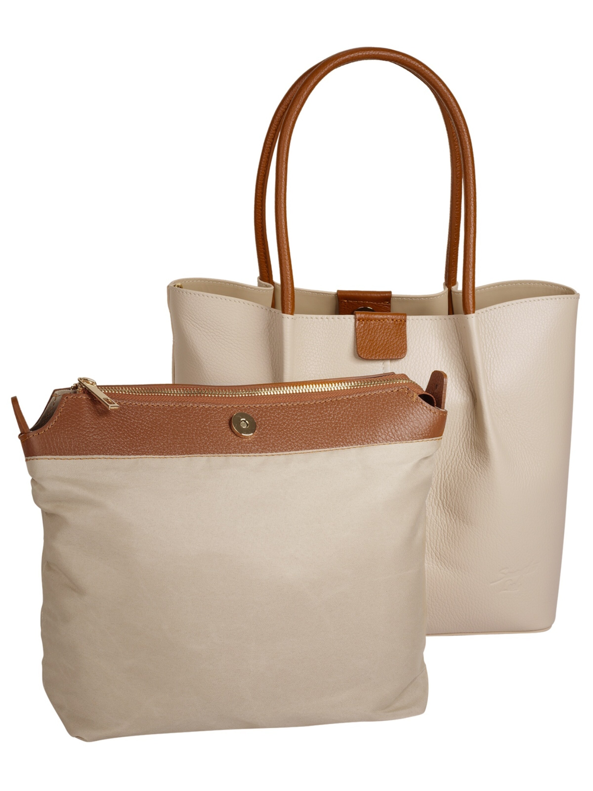 Samantha Look Handbag in Beige