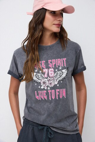 No Matter What Shirt in Grijs