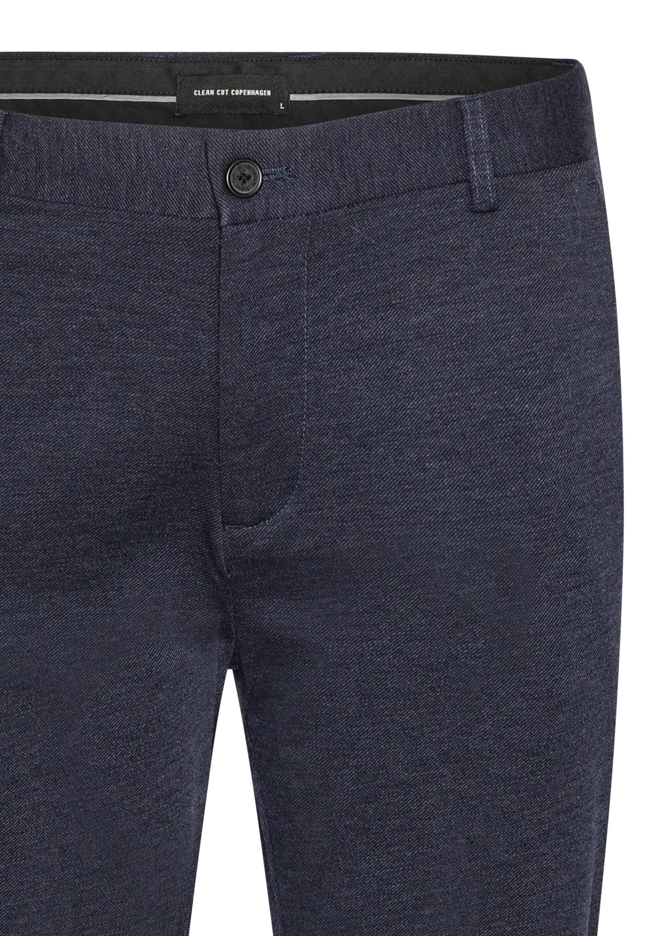 Clean Cut Copenhagen Tapered Chino Pants 'Brendon' in Blue