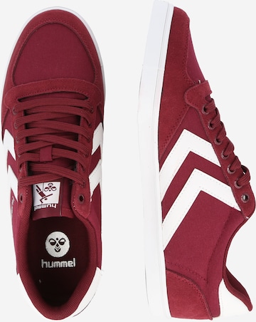 Baskets hautes 'Slimmer Stadil' Hummel en rouge