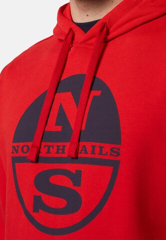 North Sails Sweatshirt in Red
