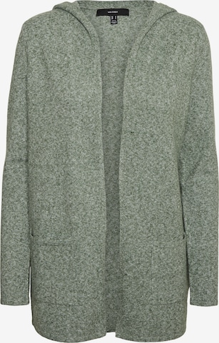 VERO MODA Knit cardigan 'Doffy' in Green: front