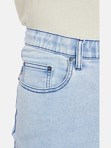 Jan Vanderstorm Loosefit Jeans ' Haapi ' in Blauw