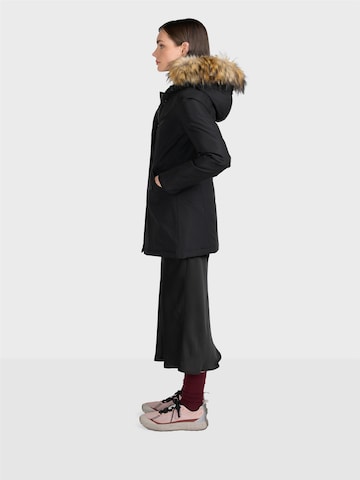 Canadian Classics - Casaco de inverno 'Fundy Bay' em preto: lateral
