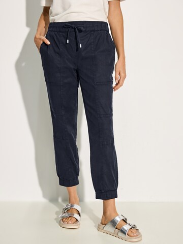 CECIL Regular Hose 'Tracey' in Blau: Vorderseite