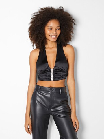 Haut Bershka en noir : devant