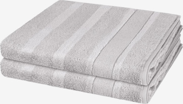 Cawö Towel 'Noblesse' in Grey: front