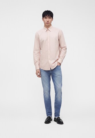 BOSS - Slimfit Calças de ganga em azul