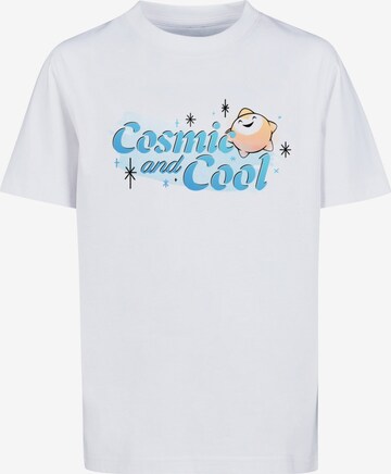 ABSOLUTE CULT Shirt 'Wish - Cosmic And Cool' in White: front