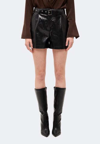 ABOUT YOU Regular Pants 'Rea' in Black: front