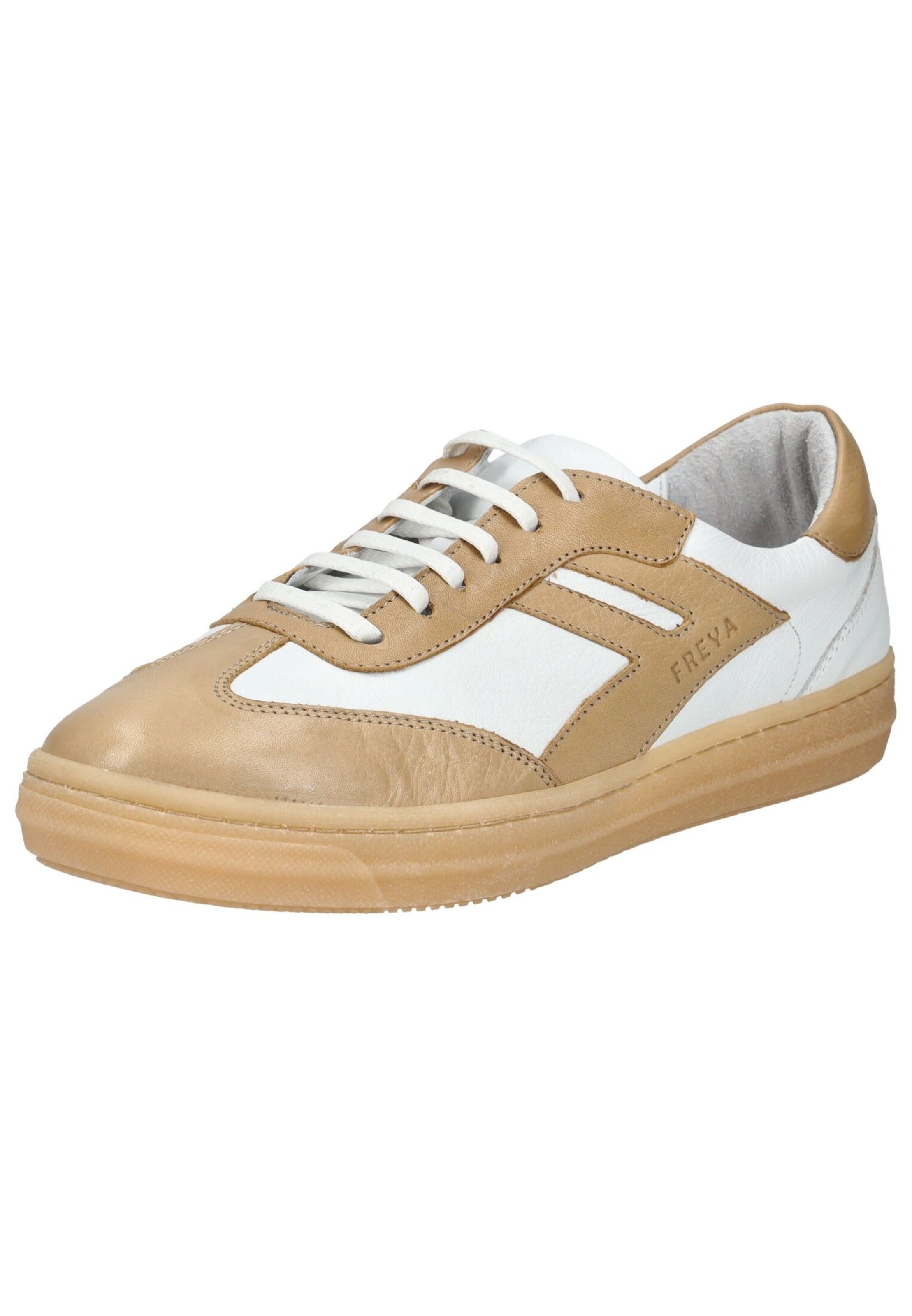 Baskets basses ANDREA CONTI en beige : devant