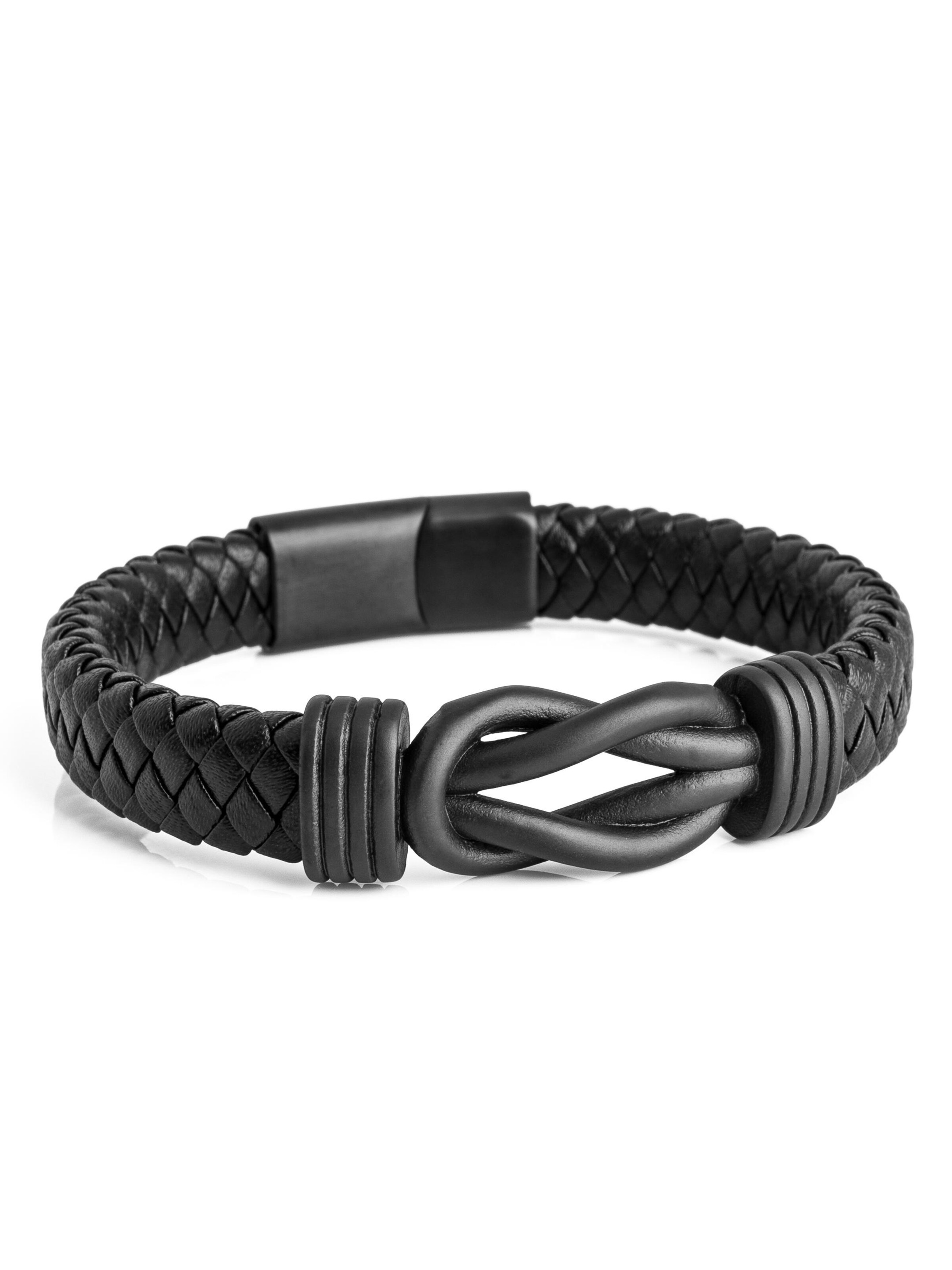 Akitsune Bracelet 'Serpent' in Black: front