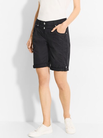 CECIL Regular Shorts 'New York' in Blau: predná strana