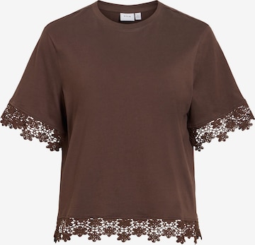 T-shirt 'VIVora' VILA en marron : devant