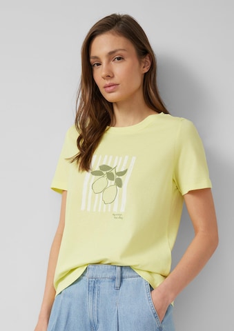 T-shirt s.Oliver en vert : devant