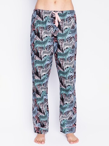 PJ Salvage - Pantalón de pijama 'Flannels' en Mezcla de colores: frente